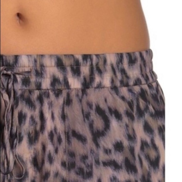 Joie Animal Print Drawstring Pants NWTS - Picture 2 of 16